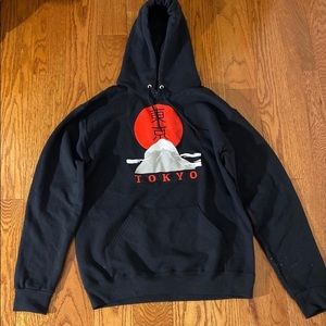 black tokyo hoodie men’s medium